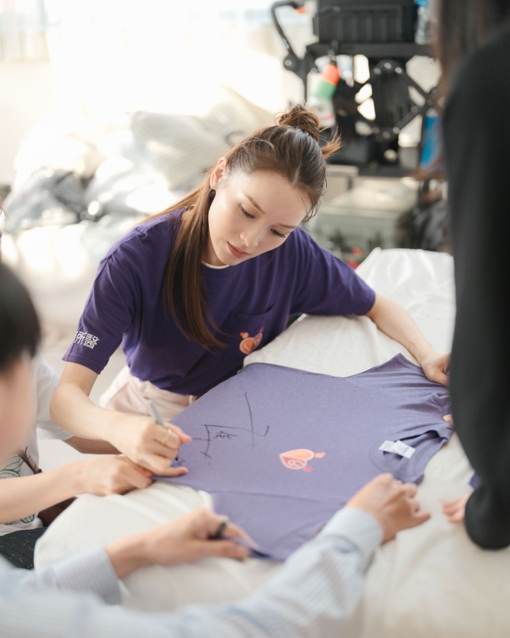 李佳芯为慈善基金拍宣传短。