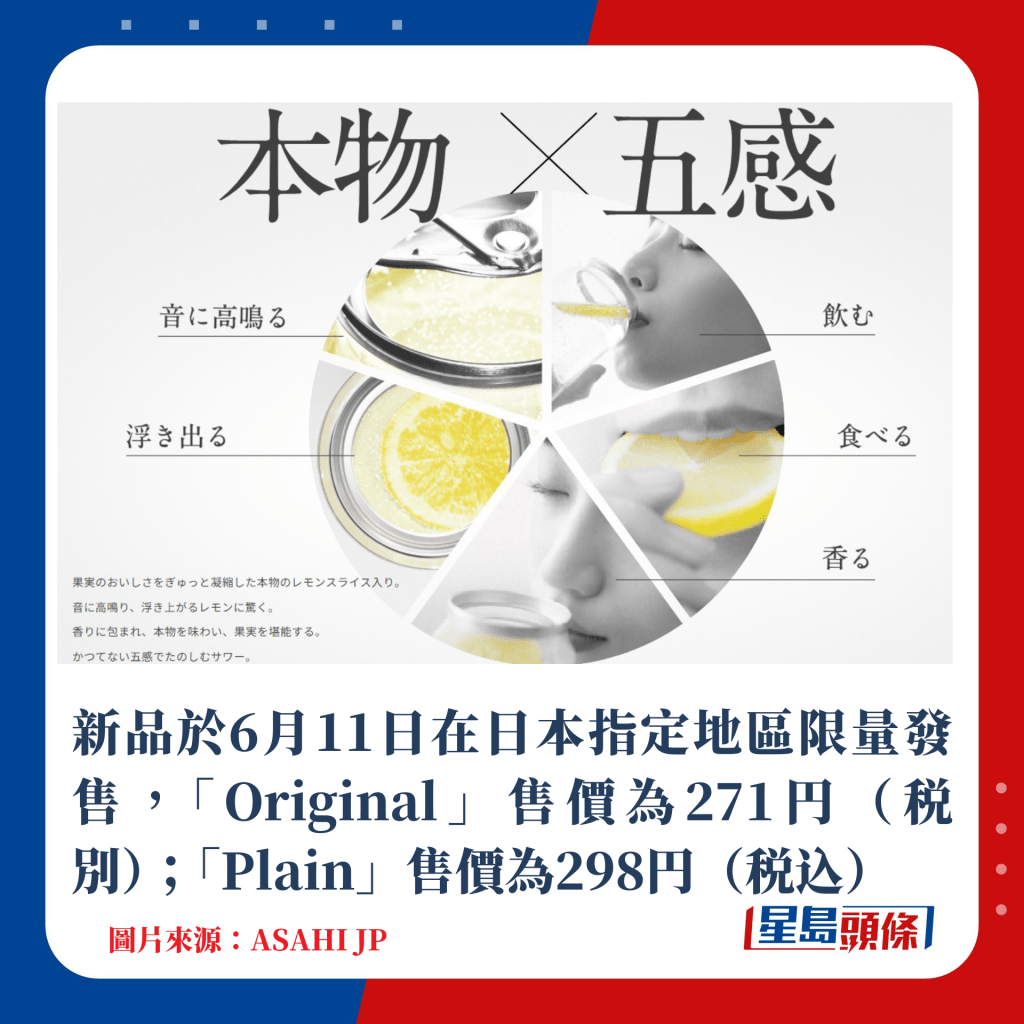 新品于6月11日在日本指定地区限量发售，「Original」售价为271円（税别）；「Plain」售价为298円（税込）