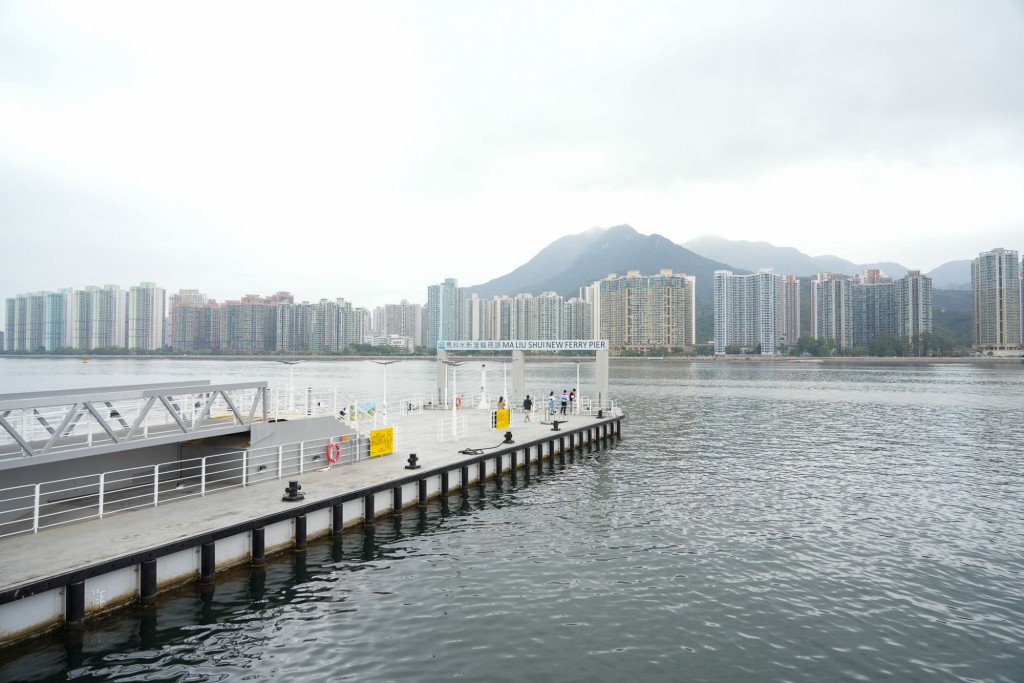 马料水新渡轮码头。宁汉豪网志图片 马料水新渡轮码头。宁汉豪网志图片