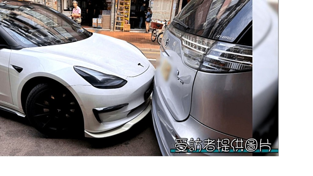 本港再現無良撞車「索償黨」。《東張西望》截圖
