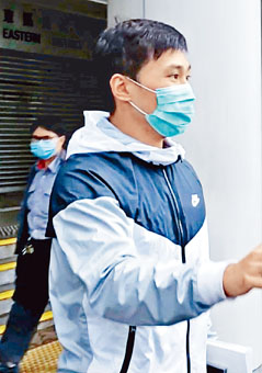 ■被告李天洛承認四項控罪,被判即時入獄八星期。