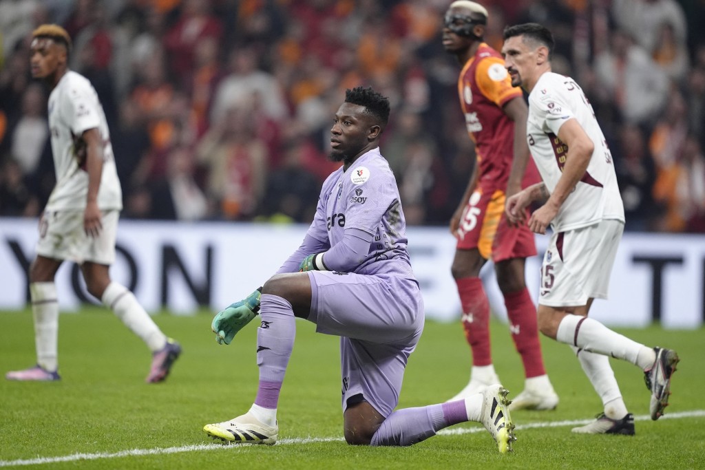 奧拿拿的曼聯生涯相信已經結束。法新社