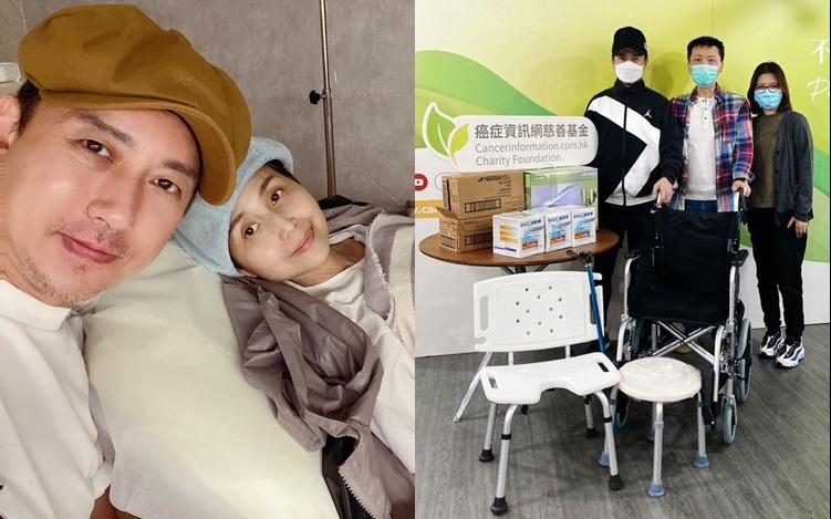 子博透露亡妻Shirley的眼角膜已成功移植到一位女士身上。