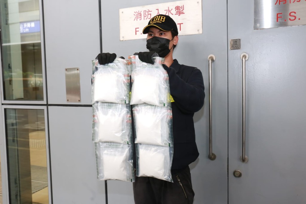德國寄港郵包藏100萬元K仔