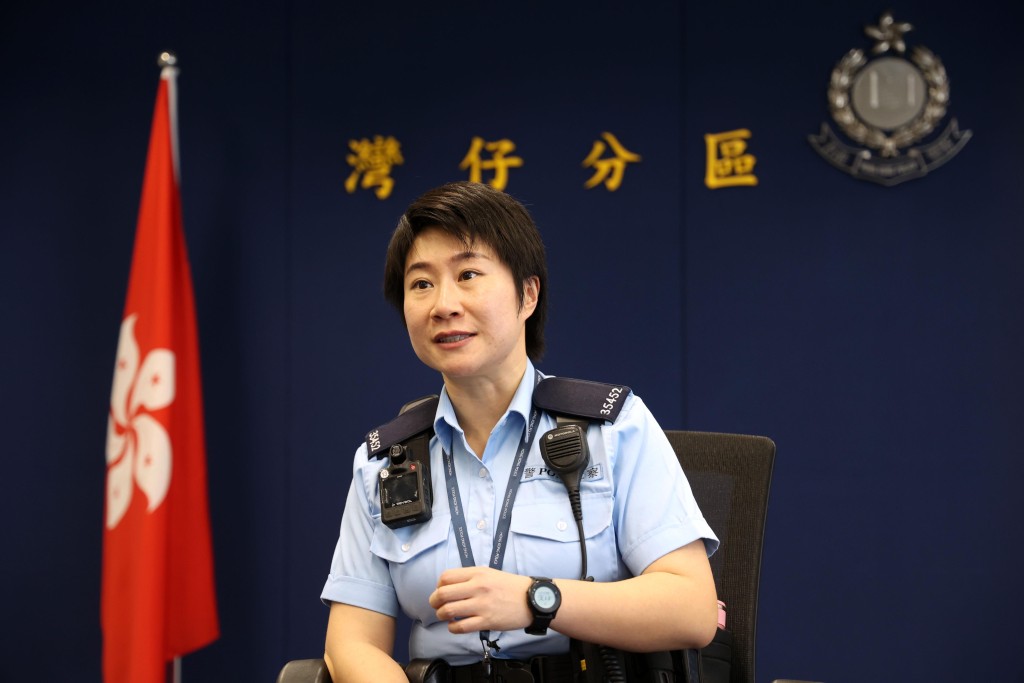 王碩鼓勵「港漂」等有心人加入警隊。