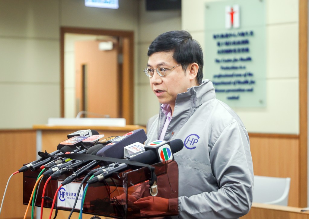 衞生防護中心傳染病處主任歐家榮。資料圖片