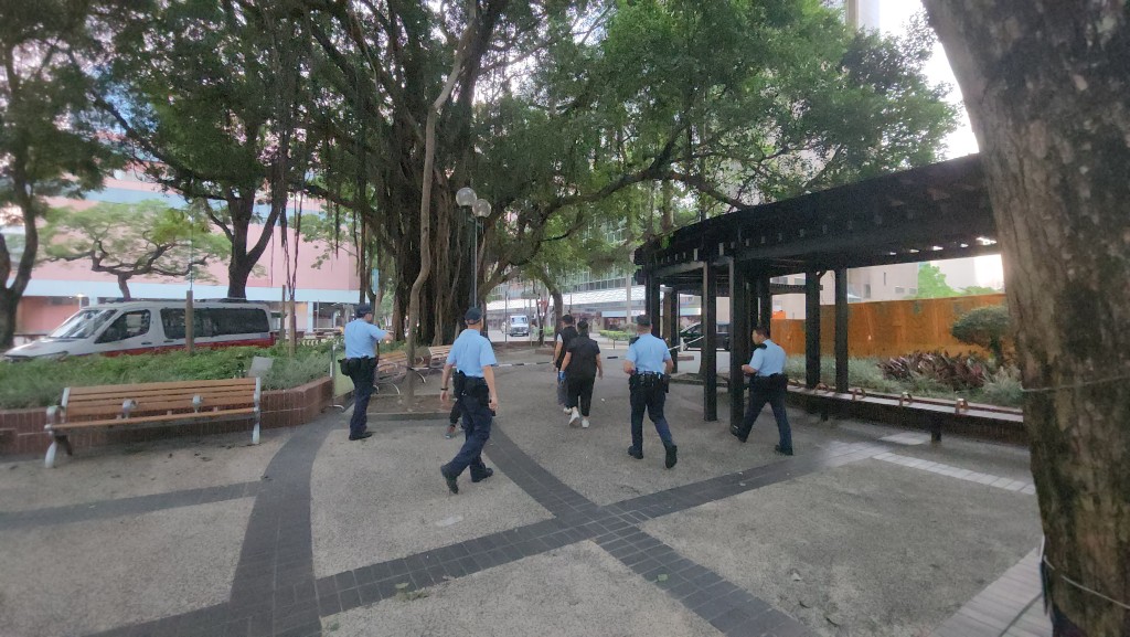 警員到場調查。