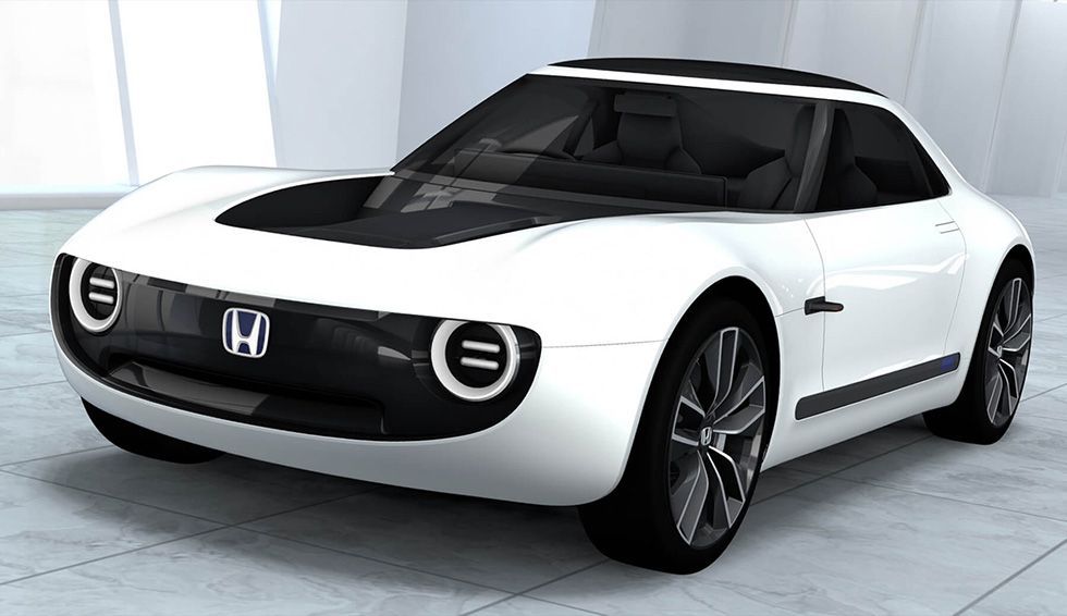 Sports EV Concept外形討好又富跑意，相信會為年輕小跑車迷所接受。