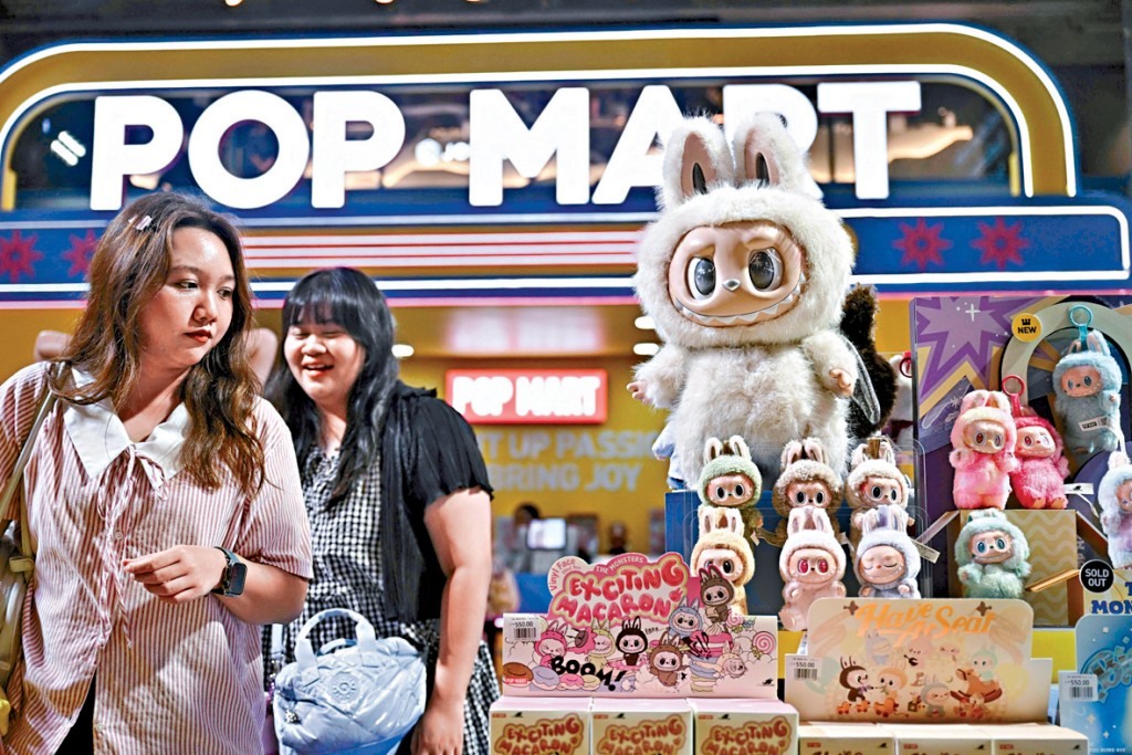 部分Labubu公仔服飾據報被驗出含有「新疆棉」，或違反美國相關禁令。