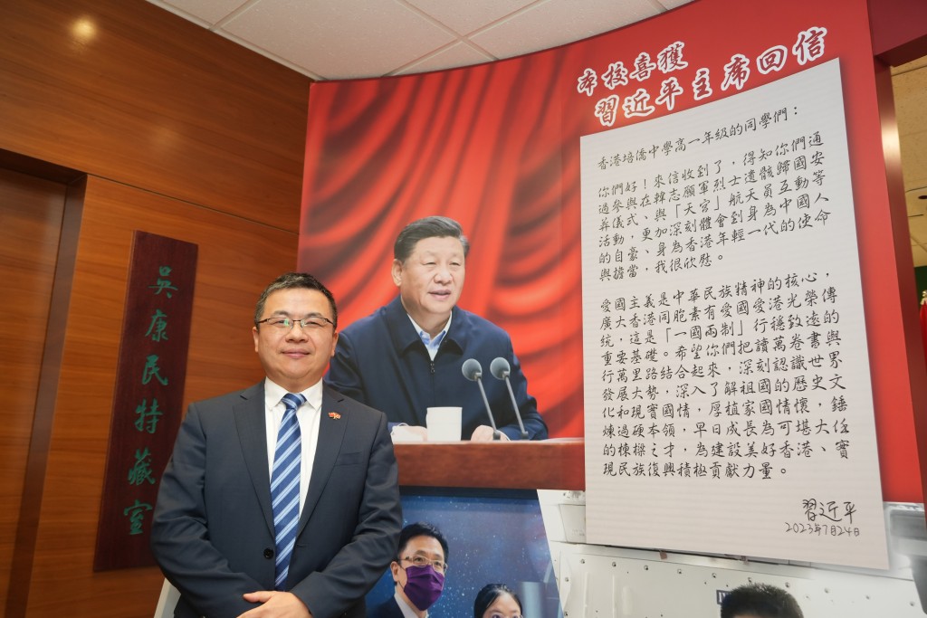新任选委界立法会议员伍焕杰接受《星岛》专访。吴艳玲摄