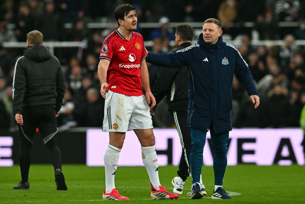 曼聯對紐卡素表現差，球員表示辜負卡域克。法新社