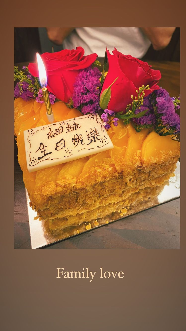 詩詠的生日蛋糕。