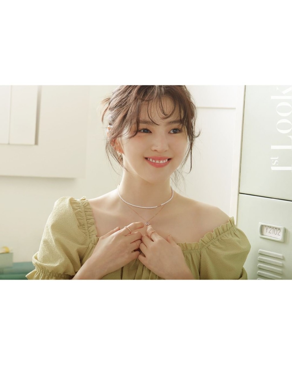 韓韶禧笑容好甜美。（1st Look圖片）