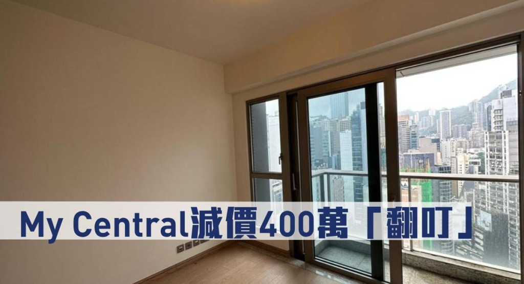 My Central開價1980萬元拍賣,低銀行估價34%。