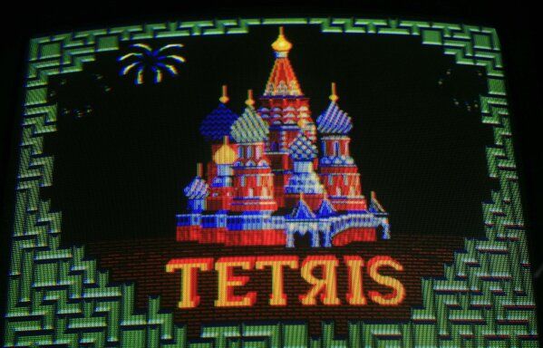經典遊戲「俄羅斯方塊」是不少老機迷的最愛。 路透社