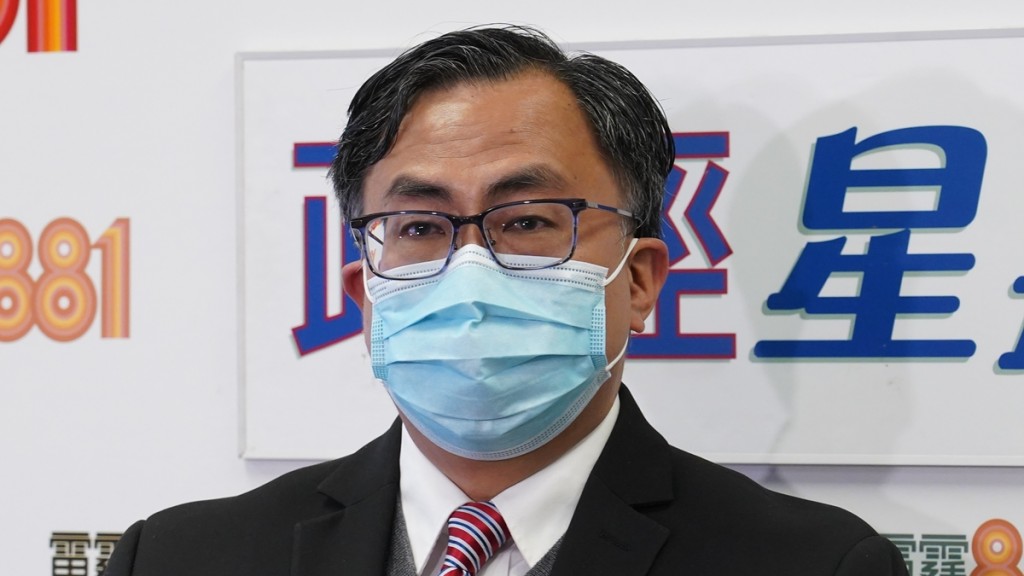 關日華指一名4歲兒童同時感染3種呼吸道病毒。葉偉豪攝