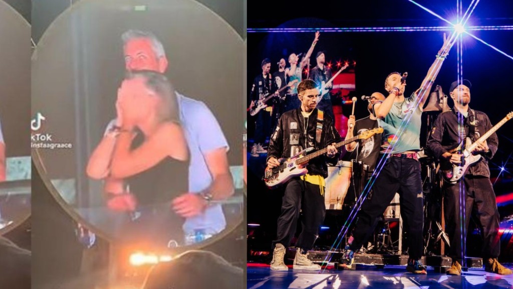 Coldplay演唱會變捉姦直播現場    市值10億美元公司已婚CEO與人事部總監攬胸偷情當場斷正