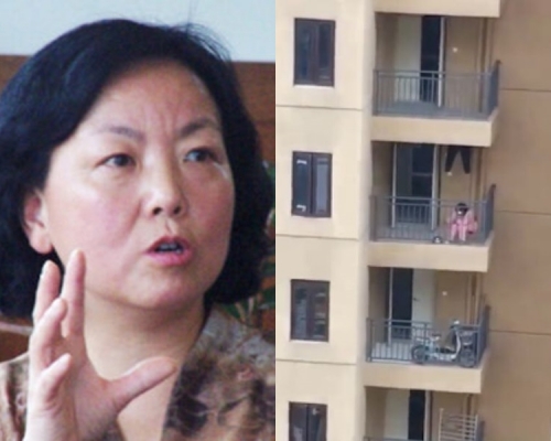 方方(左)轉發《武漢敲鑼記》反被女子(右)批評。網圖