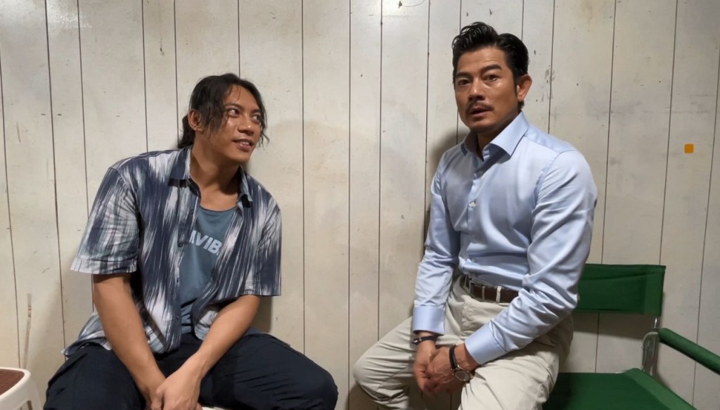 城城大讚張文傑乃新一代動作演員,出色專業。 城城大讚張文傑乃新一代動作演員,出色專業。