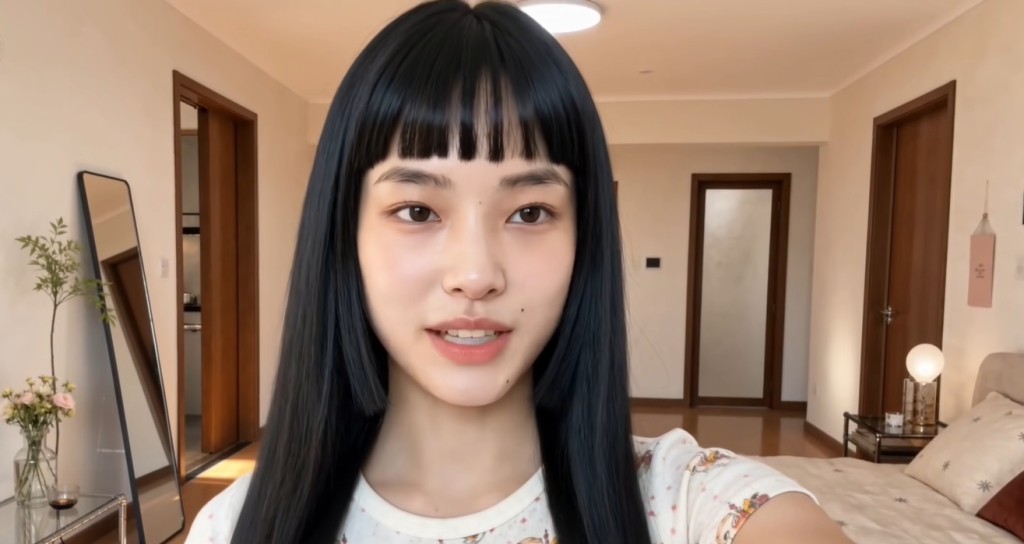内地人气AI短剧《被裁掉的女孩》的女主角“方桃子”爆红。