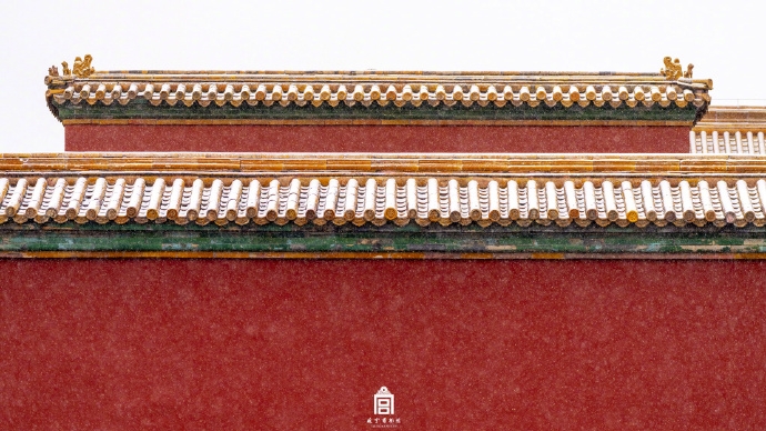 雪中絕美故宮。 故宮博物院 雪中絕美故宮。 故宮博物院