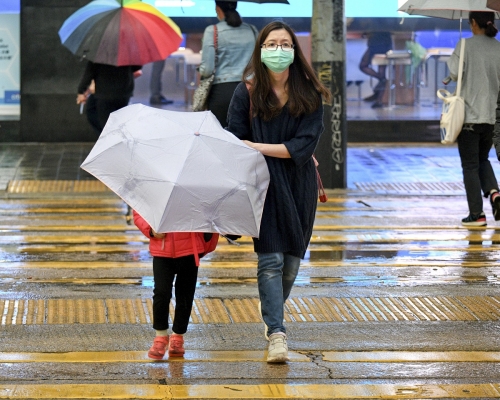 一連7日有雨。資料圖片