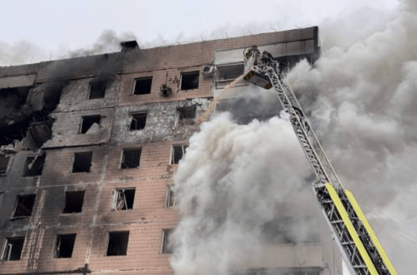 俄烏戰爭至今戰火未止。法新社