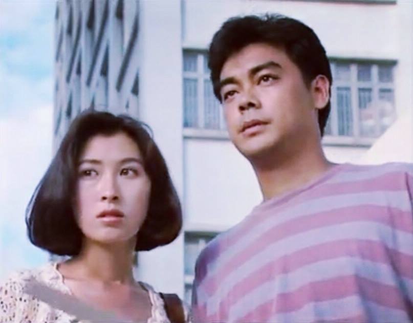 劉青雲與郭藹明在拍攝《大時代》零交流。