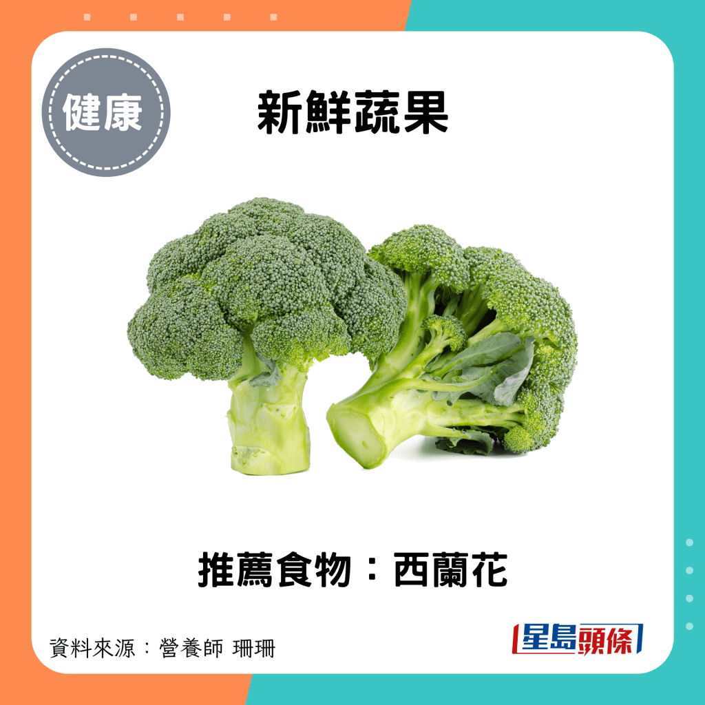 护肝食物｜新鲜蔬果：推荐食物 西兰花