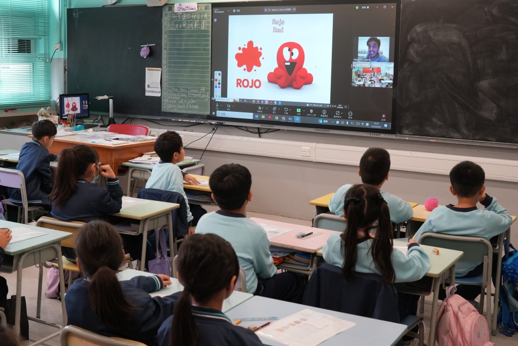 透過互動式的課堂活動和遊戲，激發學生的學習熱情。（圖片來源：受訪學校提供）