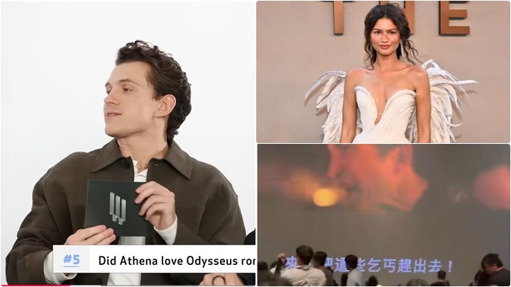 湯姆賀倫受訪宣示主權：Zendaya是我老婆  麥迪文附和答得好  網民尖沙咀睇《奧德賽》遇火警    