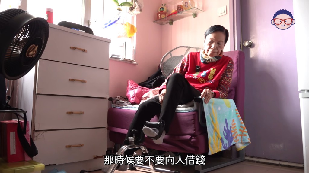 余慕蓮稱因外傭姐姐要放假一個月，所以她將會去護老院暫住。