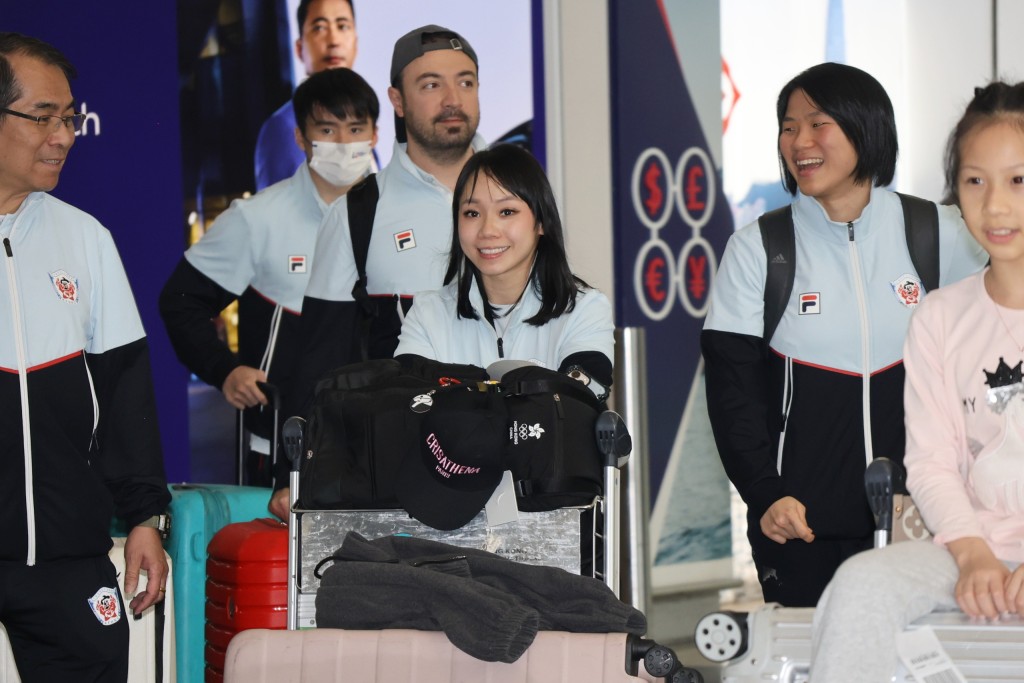 雖然身體抱恙，但Grace出閘時仍掛著燦爛的笑容。徐嘉華攝