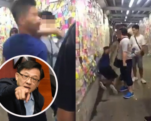 立法會議員何君堯(小圖)。 資料圖片