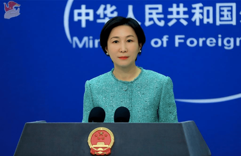 外交部發言人毛寧。 外交部官網 外交部發言人毛寧。 外交部官網