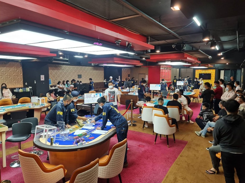 泰國曼谷的非法賭場。路透社