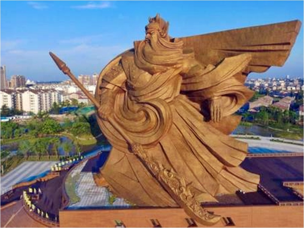 關公武将像 高約48cm 關公武将像 高約48cm