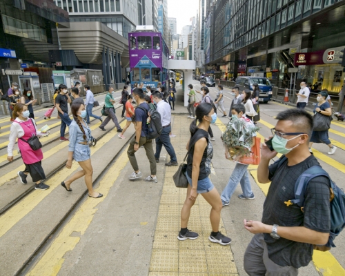 調查指本港千萬富翁有近50.4萬人。 資料圖片