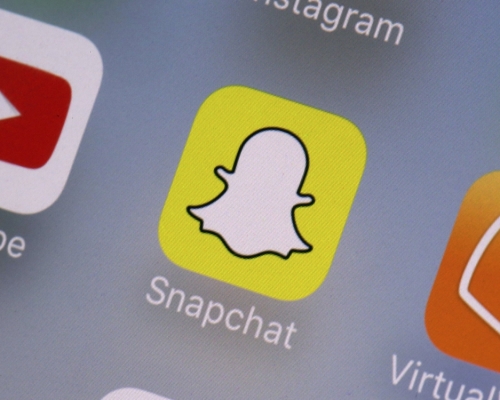 Snapchat宣布永久封鎖特朗普帳號。AP圖