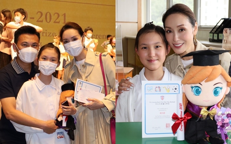 郭可盈囡囡話咁快小學畢業。