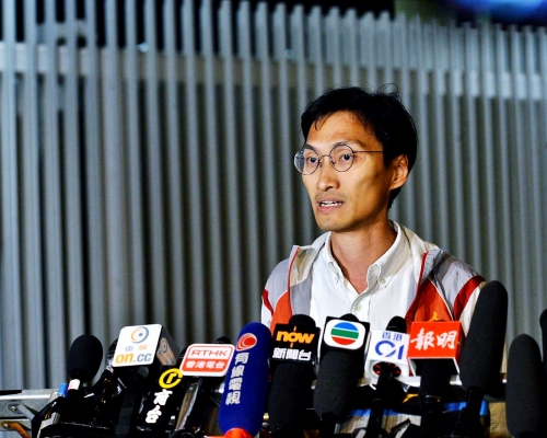 朱凱迪其後見記者時指，直斥政府不負責任，並重申自已沒有主張港獨。