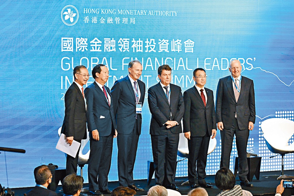 David Solomon（右）料投資市場要一段時間才能回穩。