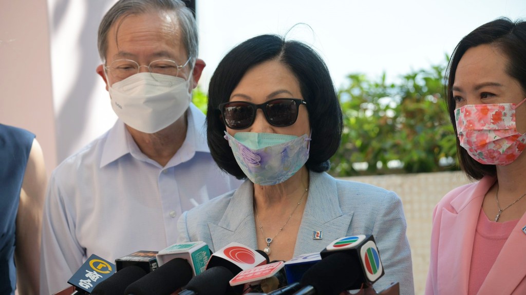 行政會議召集人葉劉淑儀。