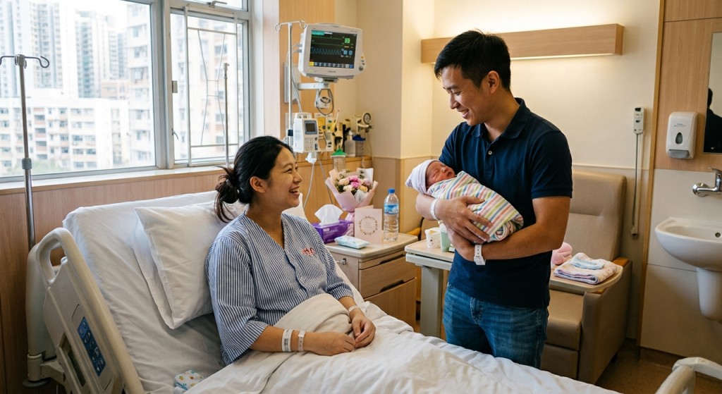 关于最新一份施政报告2026内的11招鼓励生育措施，各位爸妈有何意见？（AI生成示意图）