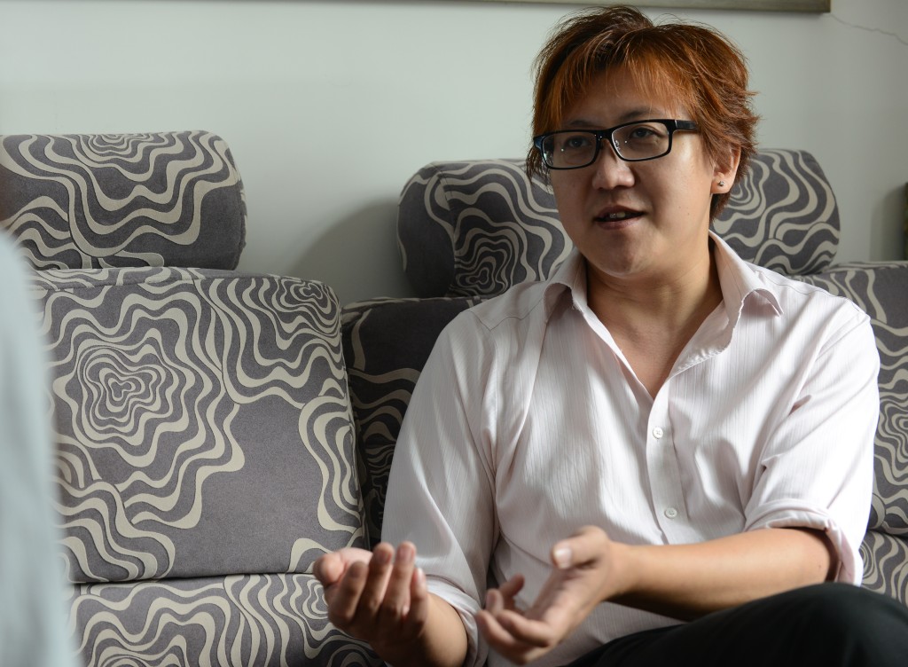 謝志堅於事發後多年，一直為亡弟謝廷駿討公道。資料圖片