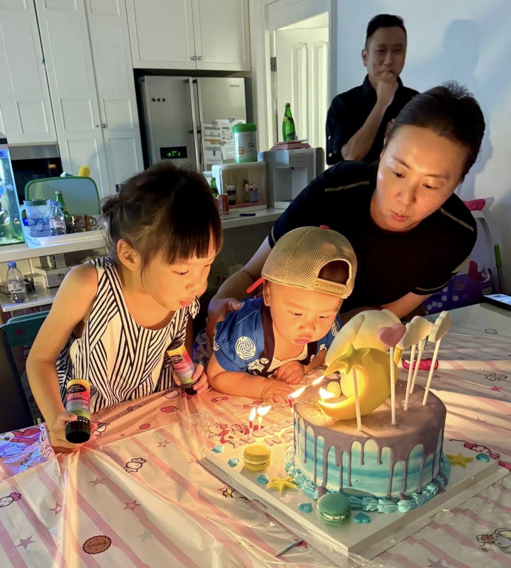 陳曼娜日前為孫女慶祝生日。