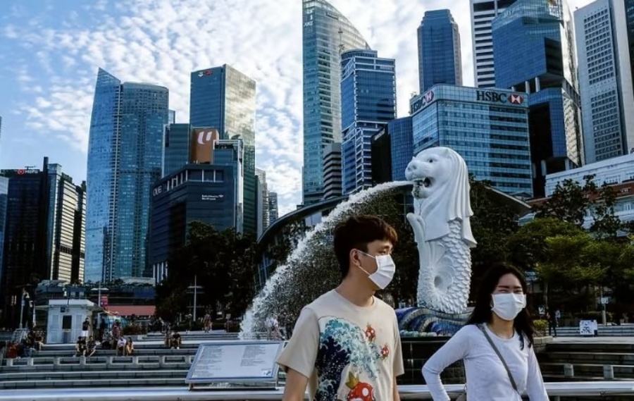 中国公民可旅游的国家共有20个新加坡是其中一个。美联社