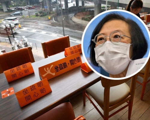 陳肇始表示，希望市民忍耐，及避免外出及聚集。