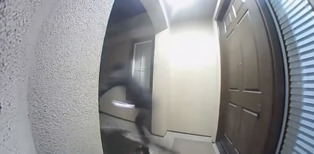 短短7秒內2人作案。 Elk Grove Police Department