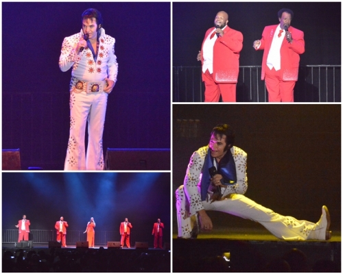 擅長扮美國搖滾巨星貓王（Elvis Presley）
的Johnny Elvis Thompson。